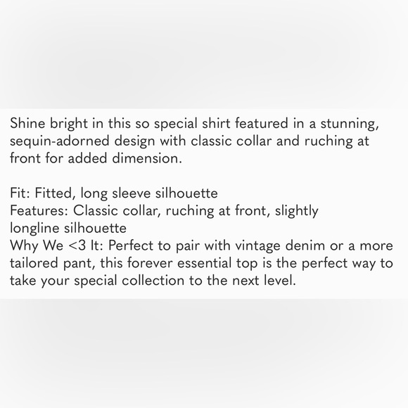 ⭐️HOST PICK⭐️ NWT Free People Sequin Shirtee - M & L - Picture 4 of 4